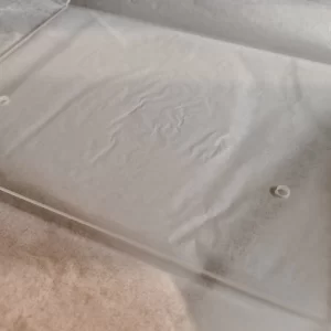 quartz sheet with M6 thread holes