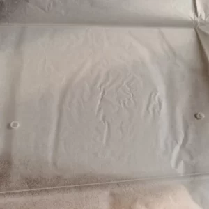 quartz sheet with M6 thread holes