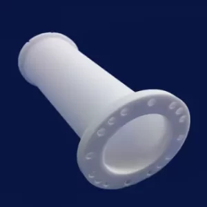 Custom Alumina Ceramic Flanged Tube