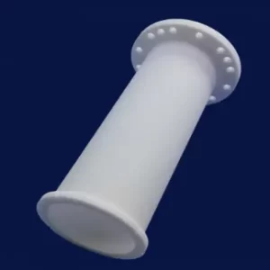 Custom Alumina Ceramic Flanged Tube
